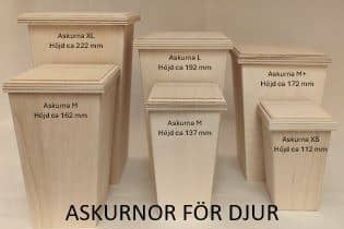 Askurnor till Djurkremering